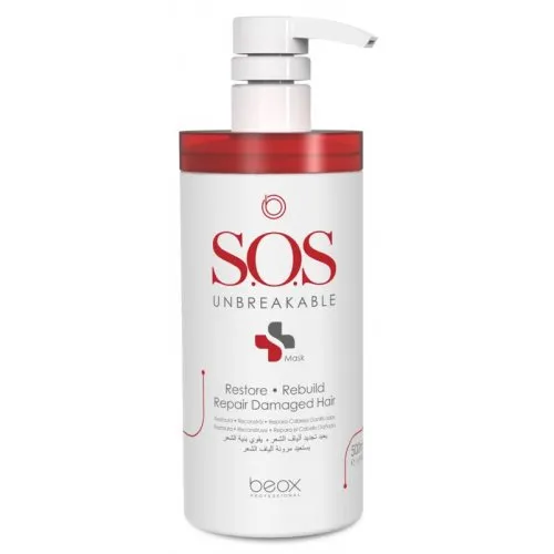 Μάσκα Μαλλιών Θεραπεία S.O.S Unbreakable Restore Beox 500ml