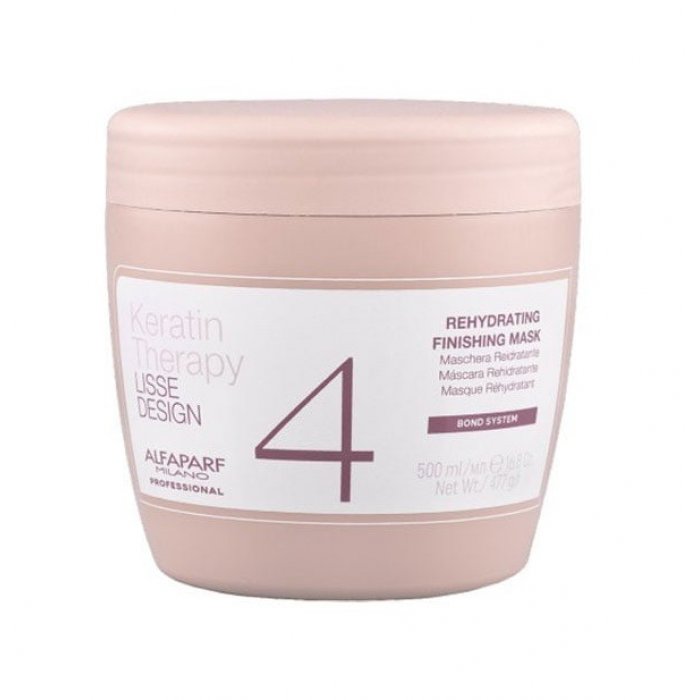 Alfaparf Milano Keratin Therapy Lisse Design Ενυδατική Μάσκα Μαλλιών 500ml Alfaparf Milano Keratin Therapy Lisse Design Ενυδατική Μάσκα Μαλλιών 500ml