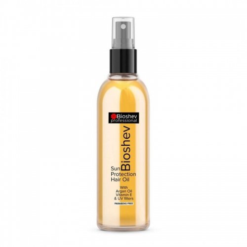 Λάδι Ηλιοπροστασίας Bioshev Professional Sun Protection Hair Oil With Argan Oil, Vitamine E & Uv Filters 150ml