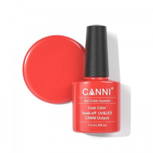 Canni Gel Color System 110 Cinnabar Red  7.3ml-ημιμόνιμο βερνίκι
