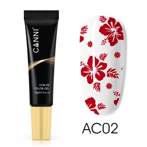 Canni Stamping Color Gel AC02 15g