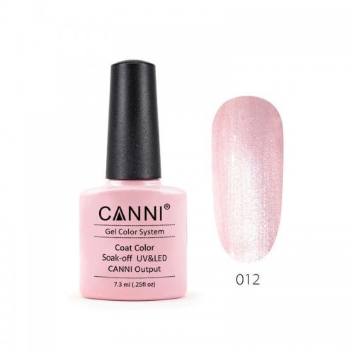 Canni Gel Color System 012 Mother Of Pearl Cream 7.3ml