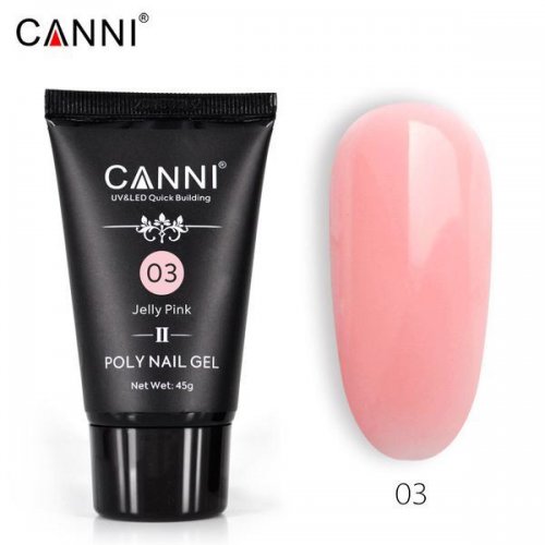 Canni Poly Nail Gel 03 Jelly Pink 45gr