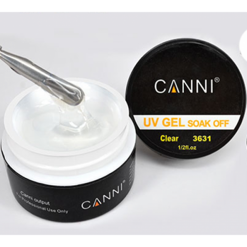 Canni Gel Clear Soak Off 15ml 