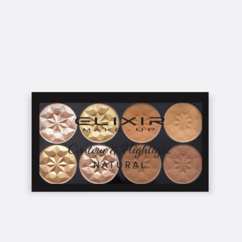 Elixir Contour And Highlight Palette Natural 844A 