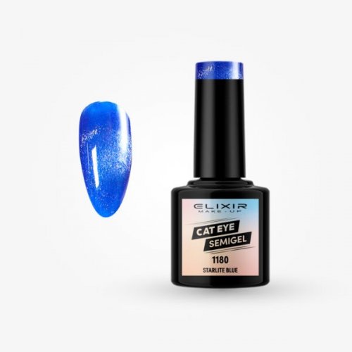 Elixir Cat Eye Semigel 8ml 1180 - Starlite Blue