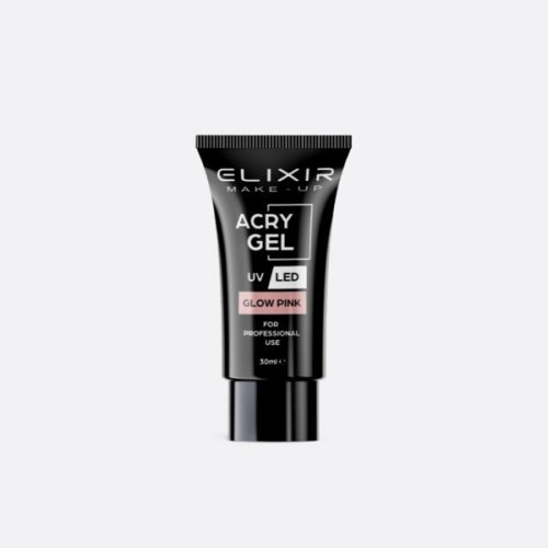 Elixir Acry Gel 710 Glow Pink 30ml