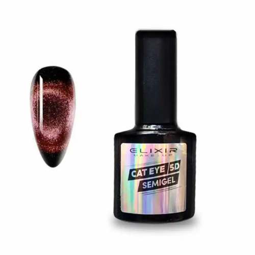 Elixir Cat Eye Semigel 8ml 1161 - Rosegold Cat