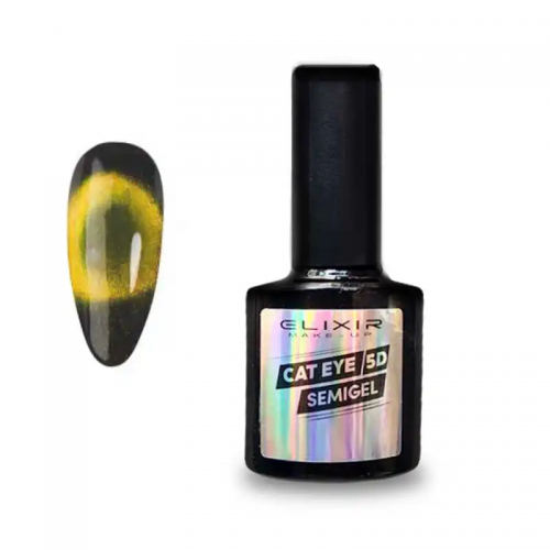 Elixir Cat Eye Semigel 8ml 1162 - Gold Cat