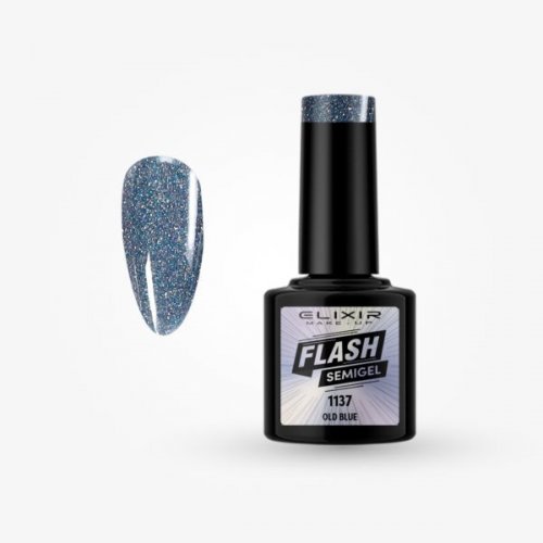 Elixir Flash Semigel 8ml 1137 - Old Blue