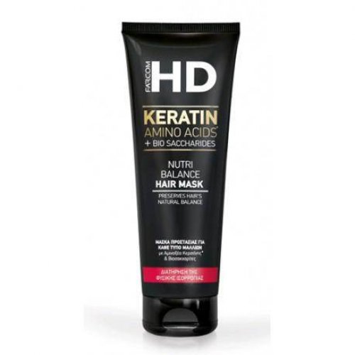 Farcom HD Keratin  Nutri Balance Μάσκα για Όλους τους Τύπους Μαλλιών 250ml