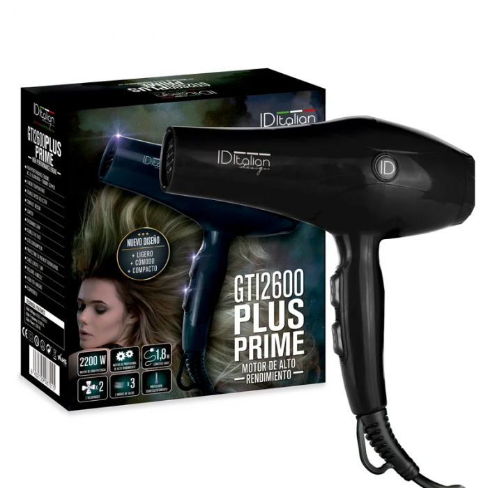Πιστολάκι Μαλλιών ID Italian GTI 2600 PLUS PRIME HAIRDRYER 2200 watt Πιστολάκι Μαλλιών ID Italian GTI 2600 PLUS PRIME HAIRDRYER 2200 watt