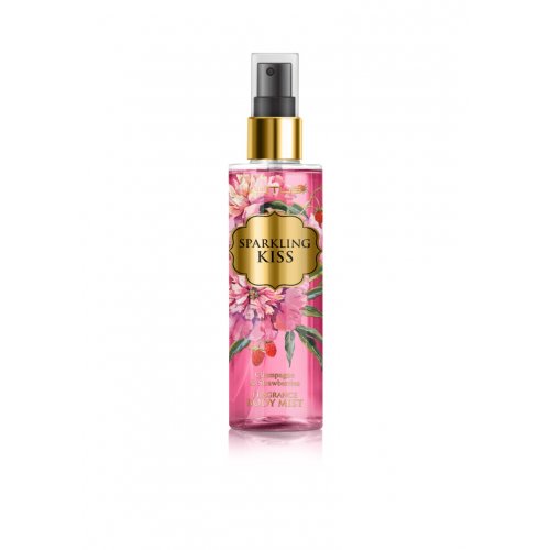 Body Mist Lotus Sunny Passion Sparkling Kiss Champagne and Strawberries 210ml 