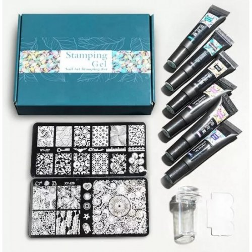 Mobray Nail Art  Stamping Polish Gel Set