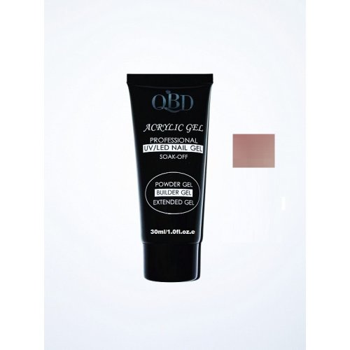 QBD Acrylic Gel UV/LED Nail Gel – Soak Off 30ml 15 Peach Bud