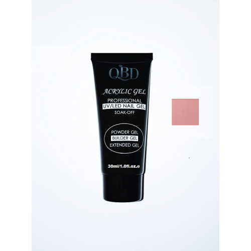 QBD Acrylic Gel UV/LED Nail Gel – Soak Off 30ml 06 Naked Pink