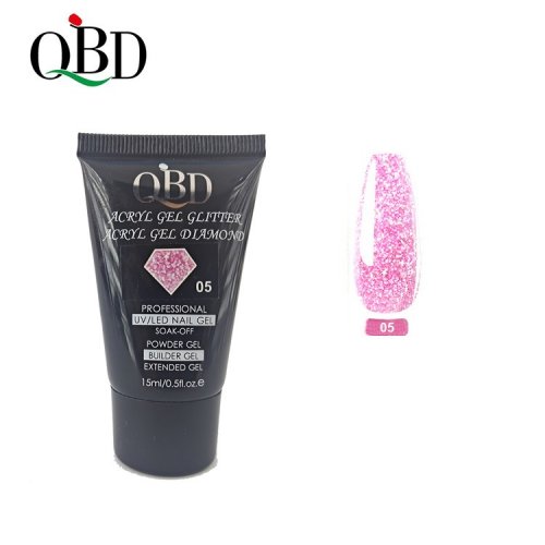QBD Acryl Glitter Gel Diamond 15ml 05