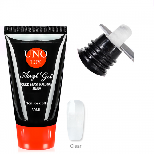 Acryl Gel UNO LUX Clear 30ml