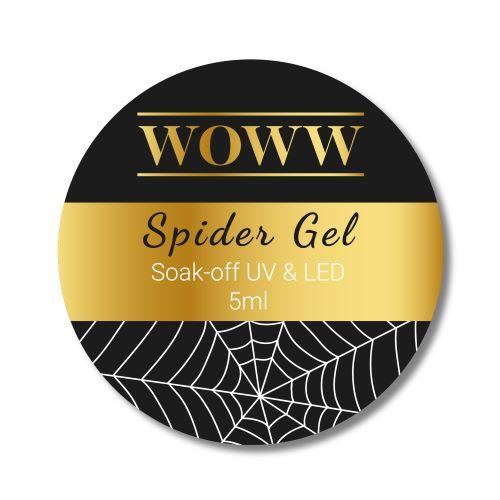Woww Cosmetics Spider Gel Black  5ml