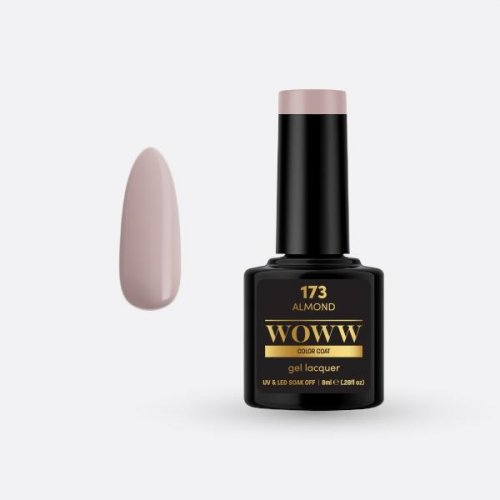 Ημιμόνιμο Βερνίκι Woww Cosmetics 8ml  Almond - 173