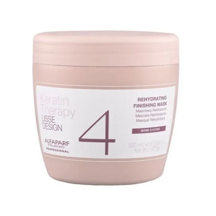 Alfaparf Milano Keratin Therapy Lisse Design Ενυδατική Μάσκα Μαλλιών 500ml