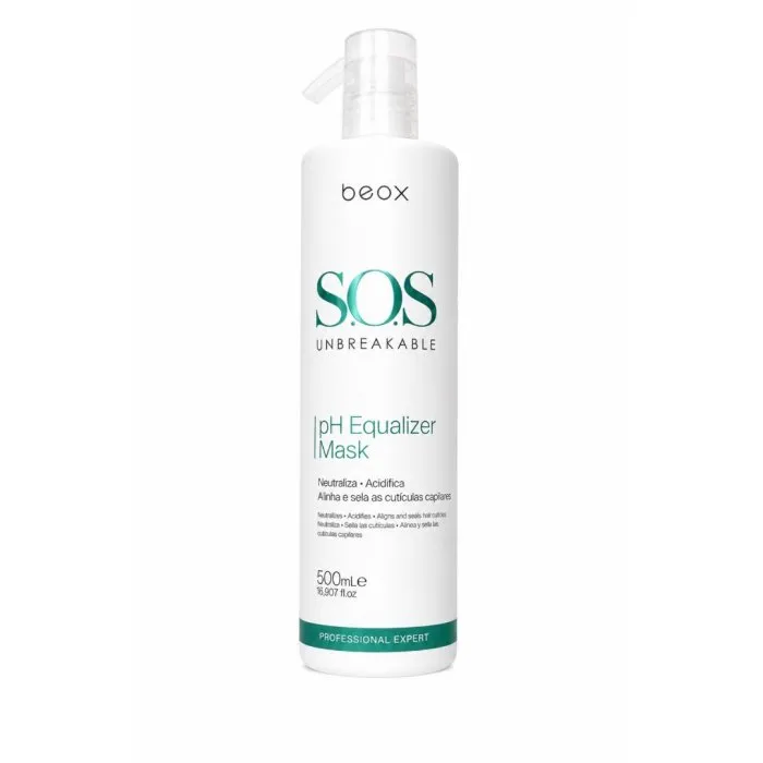 Beox Hair Mask Treatment S.O.S Unbreakable ph Equalizer 500ml Θεραπεία Επανόρθωσης