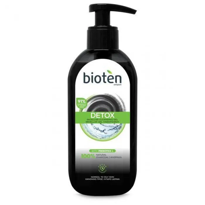 Bioten Gel Καθαρισμού Detox Micellar 200ml