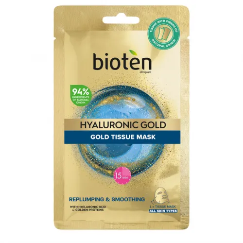 Bioten Hyaluronic Gold Υφασμάτινη Μάσκα 25ml