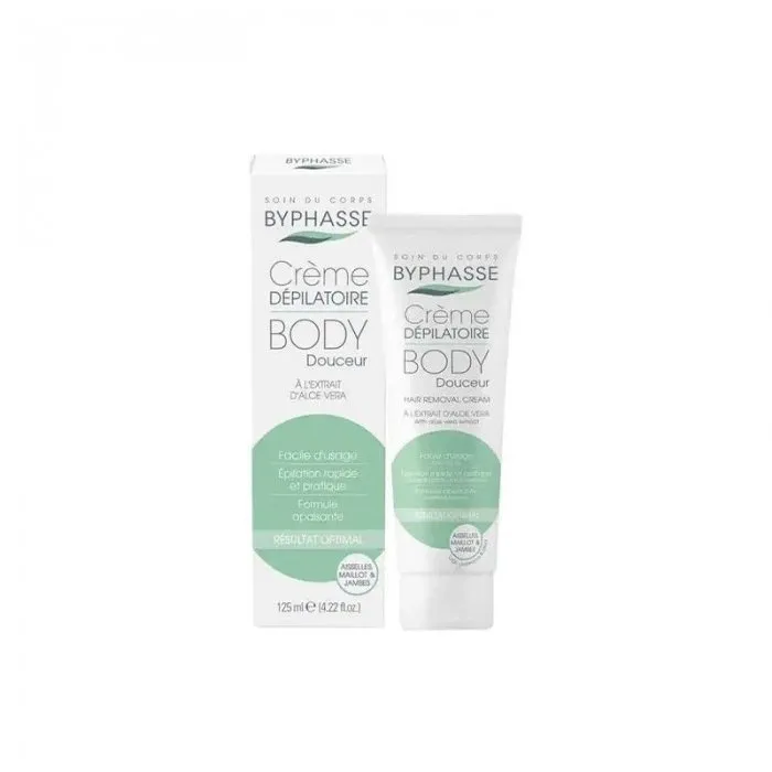 BYPHASSE Hair Removal Cream With Aloe Vera Extract 125ml