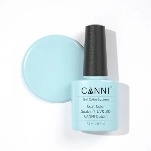 Canni Gel Color System 038 Light Blue-Gray 7.3ml-ημιμόνιμο βερνίκι