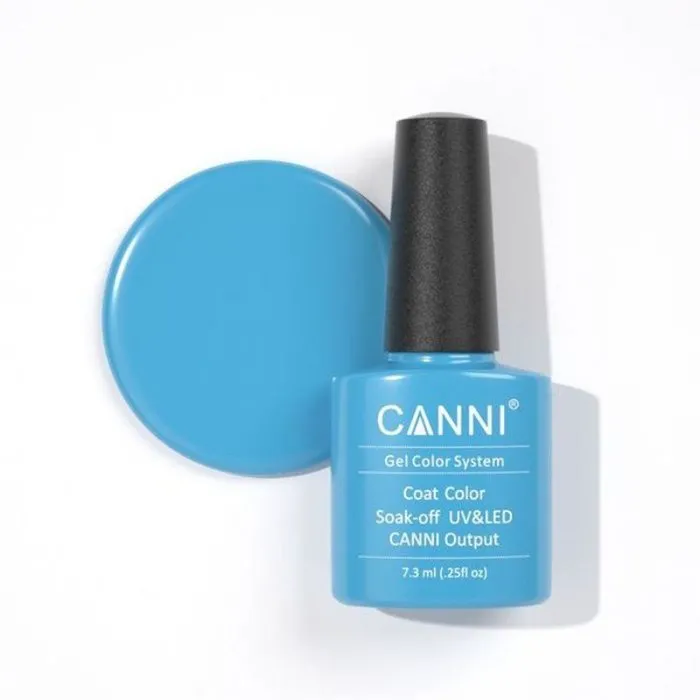Canni Gel Color System 074 Fresh Blue 7.3ml-ημιμόνιμο βερνίκι
