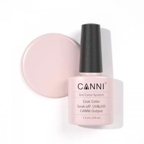 Canni Gel Color System 101 Light Nude  7.3ml-ημιμόνιμο βερνίκι