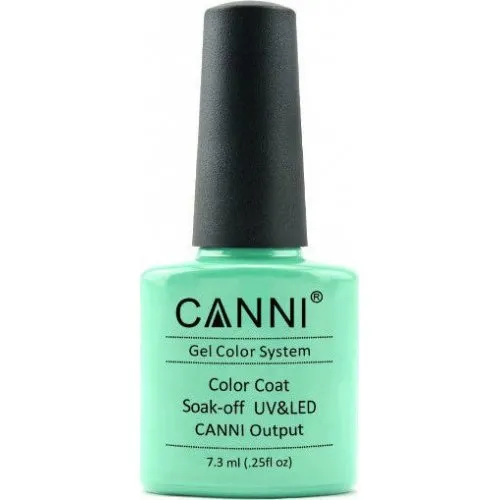Canni Gel Color System 208 Mint Green 7.3ml-ημιμόνιμο βερνίκι 