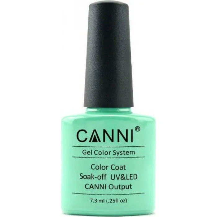Canni Gel Color System 208 Mint Green 7.3ml-ημιμόνιμο βερνίκι 