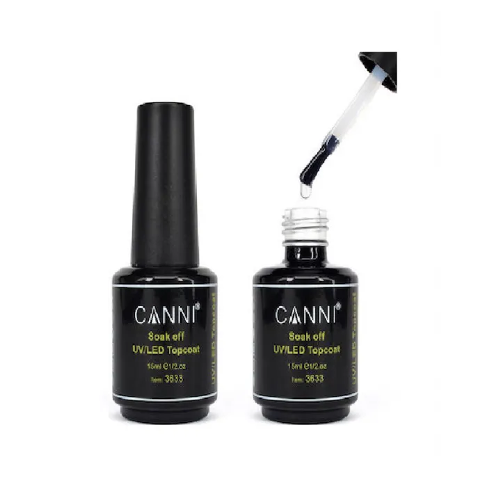 Canni Soak Off UV/Led Top Coat για Ημιμόνιμα Βερνίκια 15ml