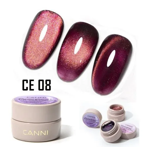 Canni Crystal Galaxy CE08 Cat Eye Gel 5ml