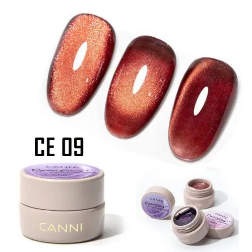 Canni Crystal Galaxy CE09 Cat Eye Gel 5ml