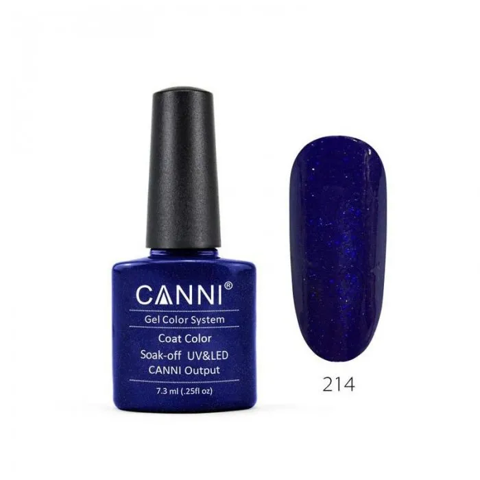 Canni Gel Color System 214 Royal Blue With Brilliance 7.3ml