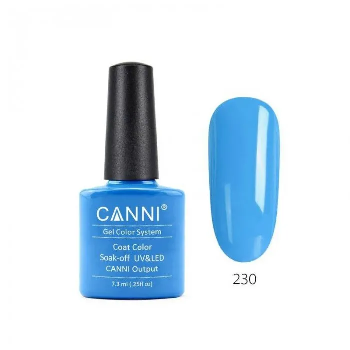 Canni Gel Color System 230 Fresh Blue 7.3ml