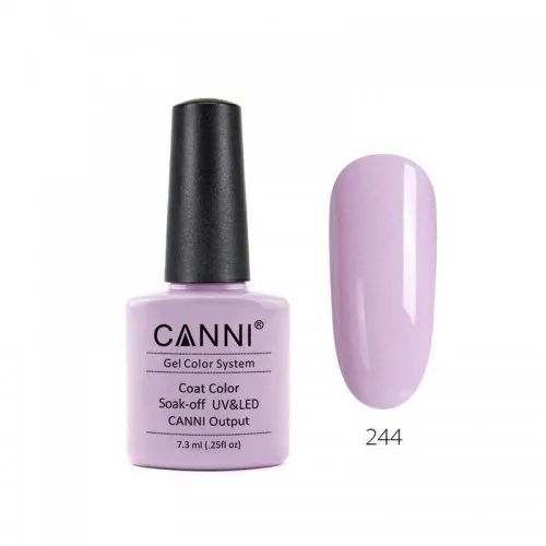 Canni Gel Color System 244 Elegant Purple 7.3ml