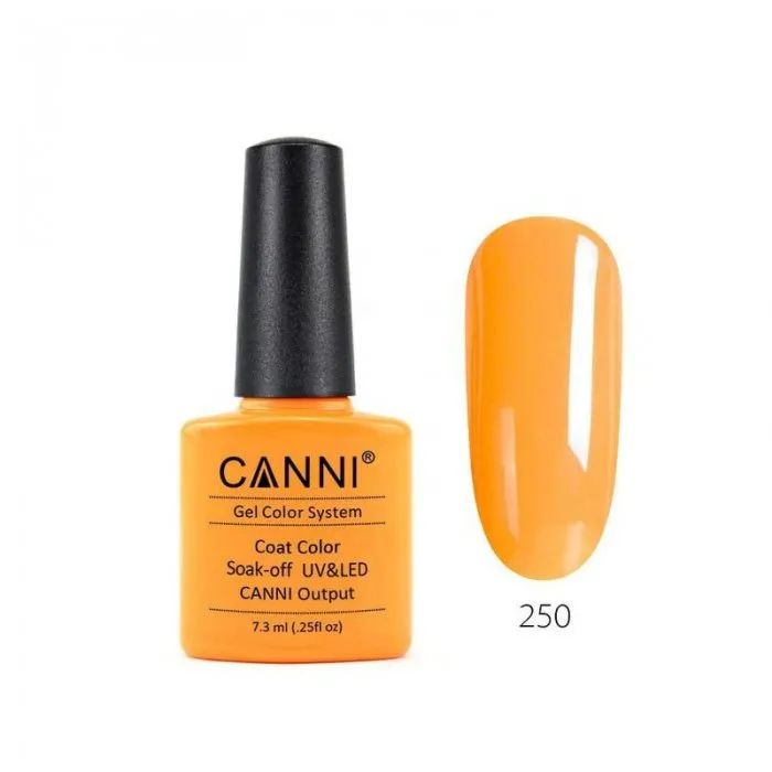 Canni Gel Color System 250 Luminus Orange 7.3ml