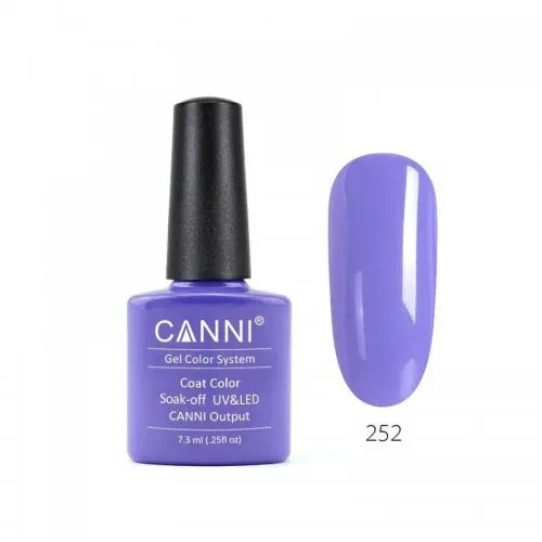 Canni Gel Color System 252 Lavender Purple 7.3ml