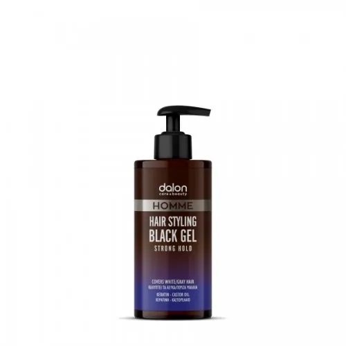 Dalon Homme Hair Styling Black Gel 300ml
