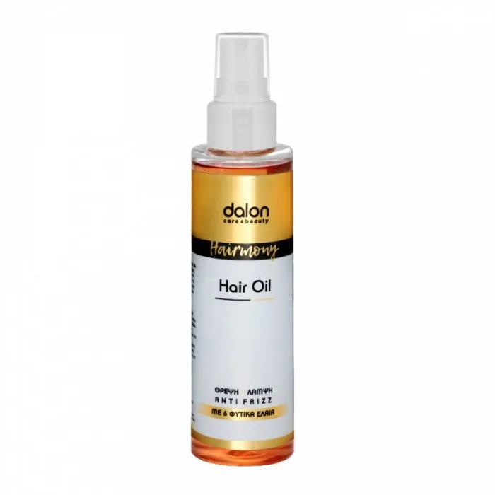 Dalon Hair Oil με Έξι Έλαια - Θρέψη Λάμψη Anti frizz 150ml