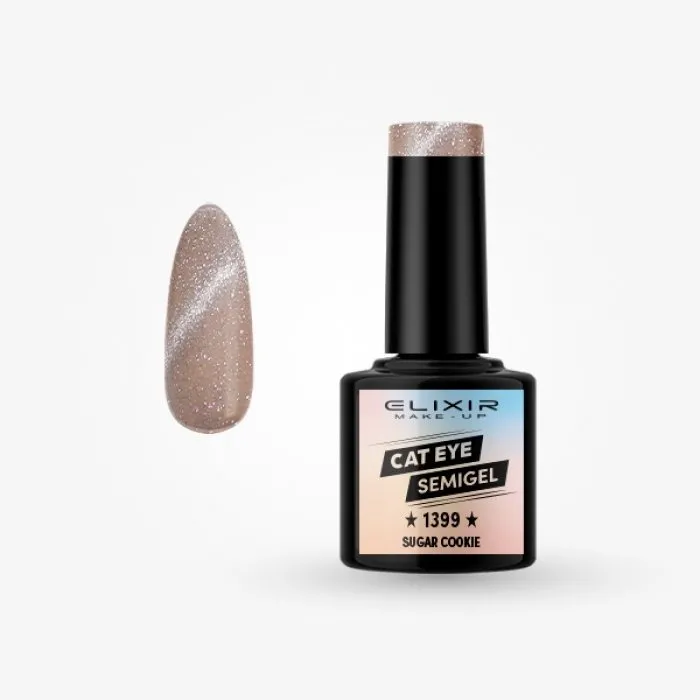 Elixir Cat Eye Semigel 8ml 1399 - Sugar Cookie