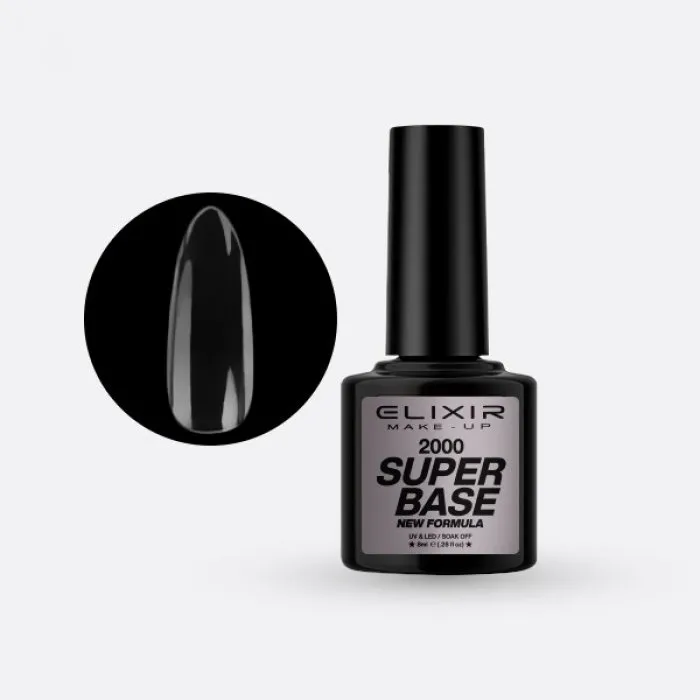 Elixir Ημιμόνιμο Βερνίκι New Formula 8ml 2000-Super Base Coat