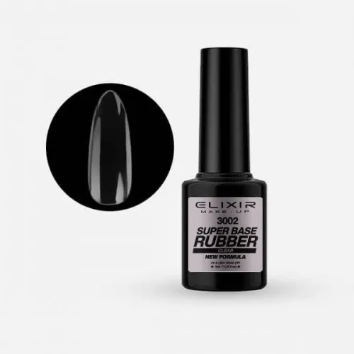 Elixir Ημιμόνιμο Βερνίκι New Formula 5ml 3002-Super Rubber Base Coat