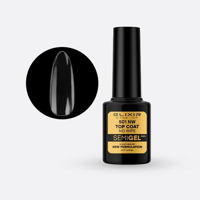 Elixir Make-Up 501 Top Coat No Wipe 5ml