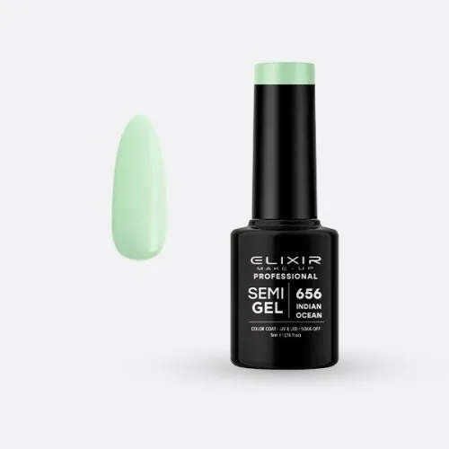 Elixir Make Up Semigel Color Coat Soak Off 656 Indian Ocean 5ml