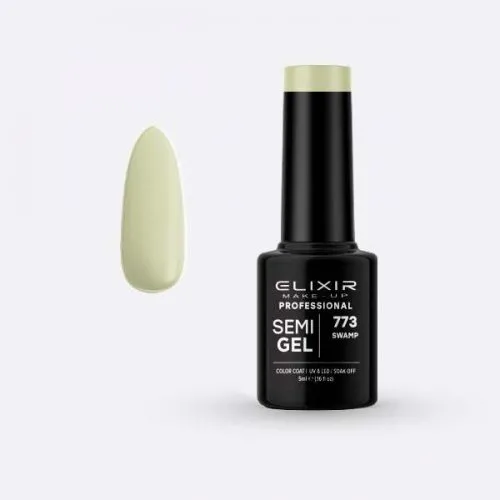 Elixir Make Up Semigel Color Coat Soak Off 773 Swamp 5ml